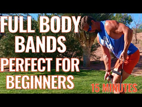 Full Body Resistance Band Workout for Beginners - 15 Minutes