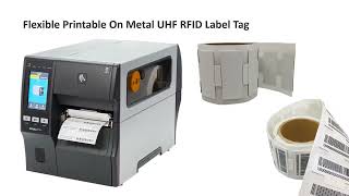 HUAYUAN Flexible Printable RFID On Metal Tag for Identification and Tracking youtube video