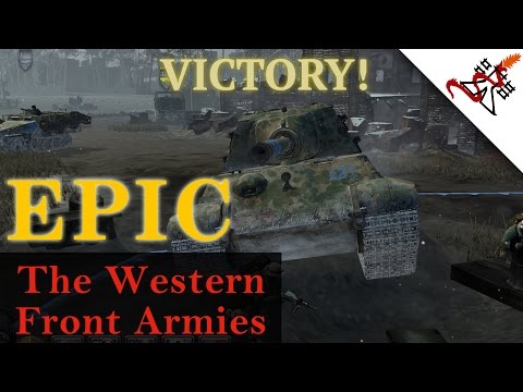 Company of Heroes 2 The Western Front Armies - 4vs4 EPIC Annihilation | Multiplayer Gameplay