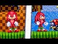 Sonic Hacks Knuckles In Original Sonic 1