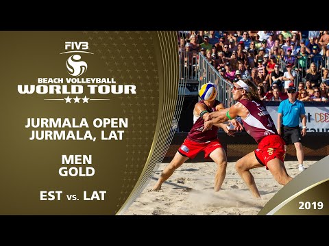 Men's Gold Medal: EST vs. LAT | 3* Jurmala (LAT) - 2019 FIVB Beach Volleyball World Tour