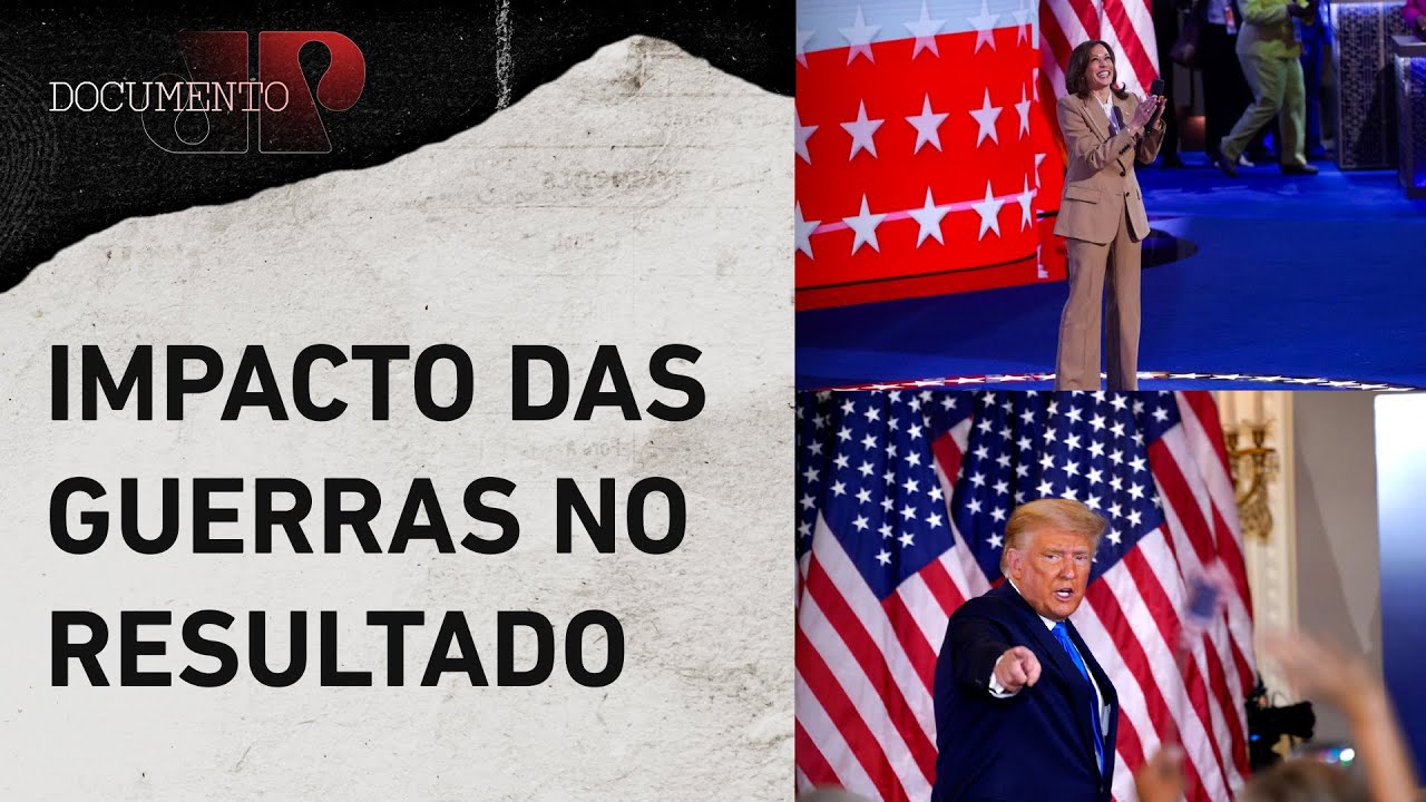 Trump x Kamala: Diferenças das campanhas políticas e apoio de celebridades globais | DOCUMENTO JP
