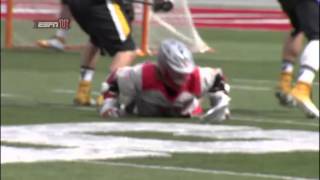 Ohio State extra man offense scores against Towson man down defense