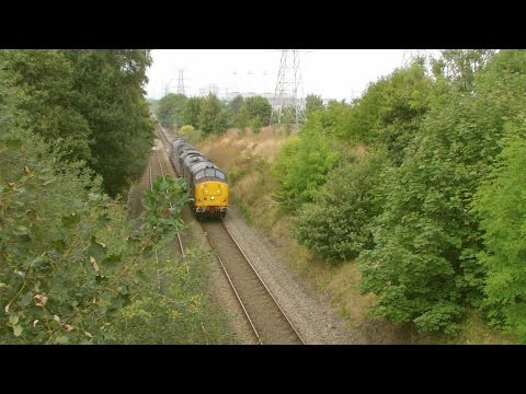 Deeside 8.9.2014 - DRS Convoy 37667 47805 37682 - Class 37 47 - Connahs Quay