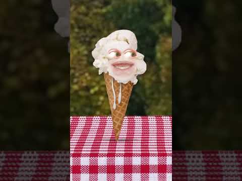 Annoying Orange vs Ice Cream Cone #Shorts