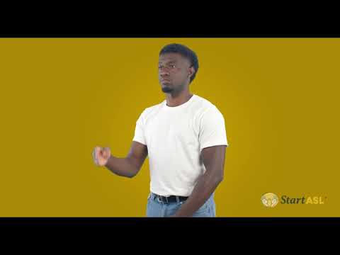 Video thumbnail: How to sign Blue in ASL