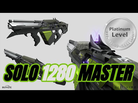 The Colony Is The Answer: Solo 1280 Master Nightfall (Platinum Rank) - 100K - Destiny 2 (TITAN)