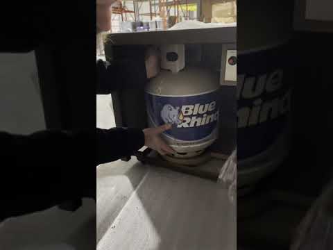 Firepit Propane Tank Install