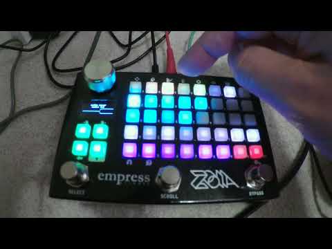 A basic drone on the Zoia pedal