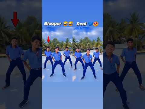 Which one best blooper or real comment me friends 💙😍#taalsetaalmila #trending #viral #sho#ytshorts