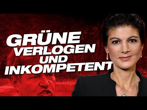 Eskalation! Sahra Wagenkecht beerdigt die Grünen im Alleingang @Oliver