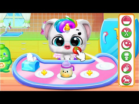 Fun New Born Pony Care Kids Game - My Baby Unicorn - Cute Pet Care & Makeover Games By