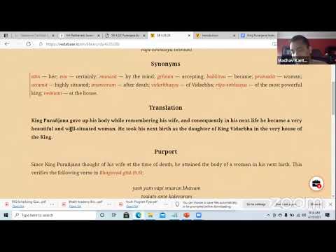 Srimad Bhagavatam 4.28.28 - Consequence of remembering a desirable object at the time of death