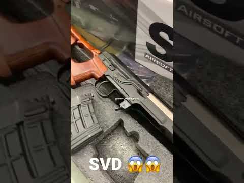 [Airsoft] The newest replica of the iconic SVD sniper rifle by LCT Airsoft. #Shorts