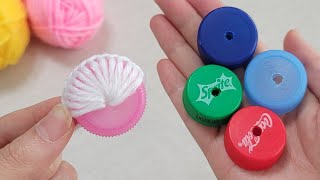 I make MANY and SELL them all! Super Genius Recycling Idea with Plastic bottle cap