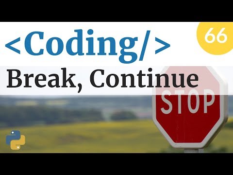 Usare break, continue e pass in Python - Coding e Programmazione - Video 66