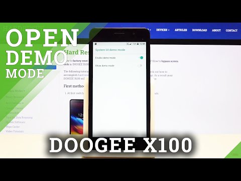 How to Activate Demo Mode in Doogee X100 – Get Access to Demo Mode