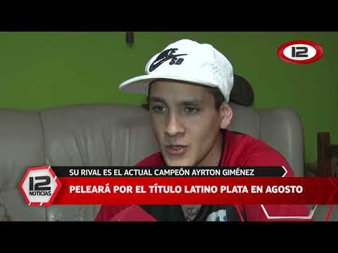 Matías Montesino peleará por el título Latino Plata en Agosto