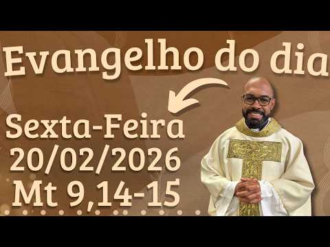 GOSPEL OF THE DAY 20/02/2026 - DAILY HOMILY – TODAY'S LITURGY - TODAY'S GOSPEL - FATHER GUSTAVO