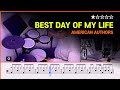 Lv 01 Best Day Of My Life American Authors Pop Drum Cover