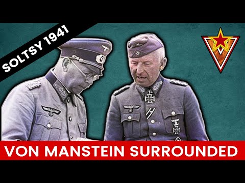 🌟Von Manstein panzers are surrounded by a surprise Soviet counterattack on the way to Leningrad