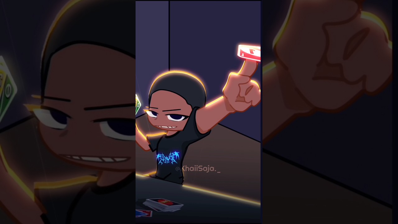 When you WIN in UNO..(GCv) Credit:legendaryjay_ × #KhaiiSaja #gachaedit