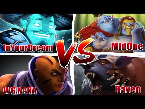 InYourDream & WG.Nana vs Mid0ne & Raven