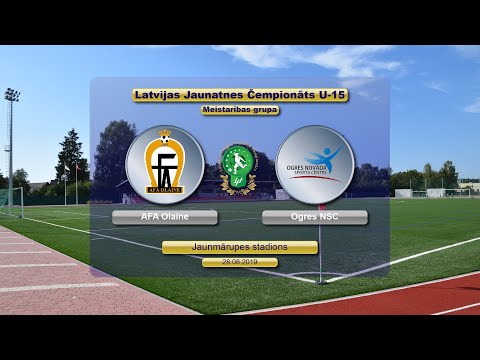 U-15 AFA Olaine - Ogres NSC (Highlights)