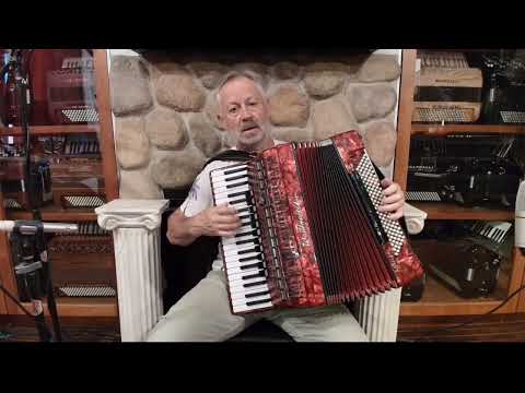 8210 - Red Pearl Weltmeister Meteor Piano Accordion LMMH 41 120 image 2
