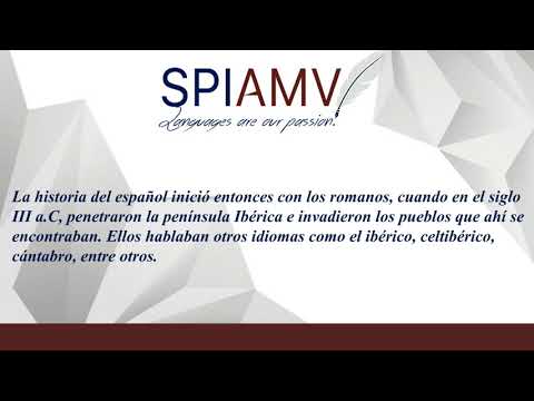 ORIGEN DEL IDIOMA ESPAÑOL