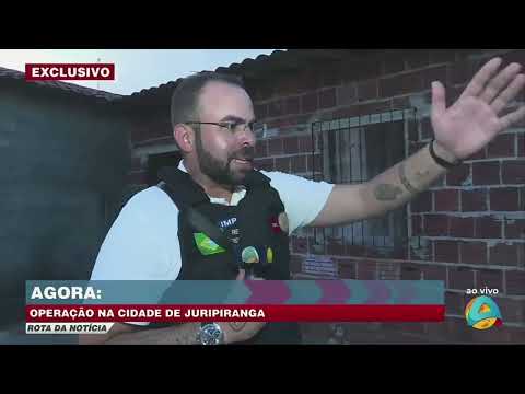 Rota da notícia - Juripiranga registra clima de tensão durante ação policial