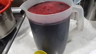 Como hacer un garrafón de agua de Jamaica para las fiestas