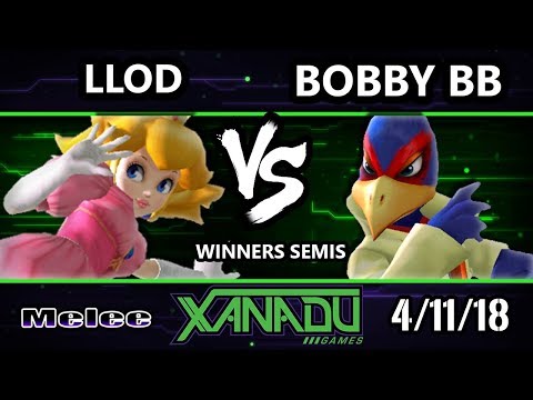 S@X 245 SSBM - lloD (Peach) Vs. Bobby B.B. (Falco)  - Smash Melee Winners Semis