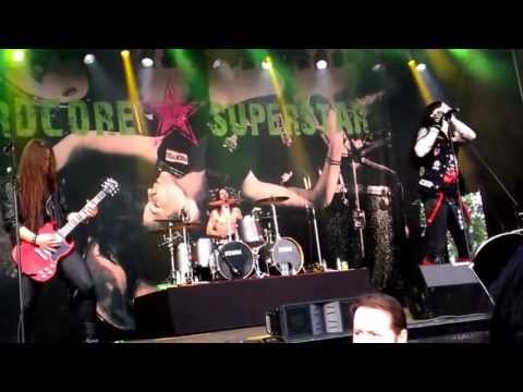 Hardcore Superstar Orebro Sweden 5/24/2013 full show