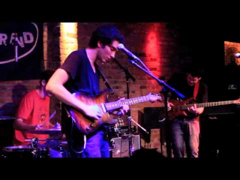 Ian Barnett on drums with Bear Language