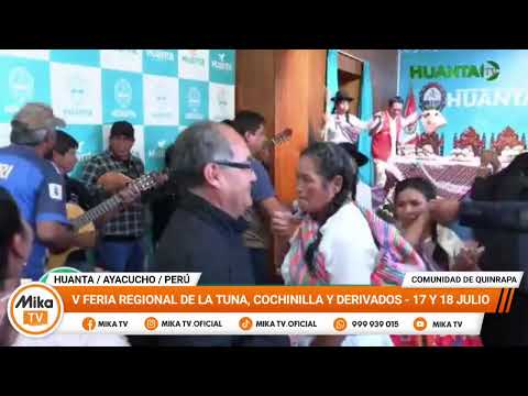 🟡🟠  EN HUANTA / AYACUCHO || COMUNIDAD DE QUINRAPA LANZA LA V FERIA REGIONAL DE LA TUNA COCHINILLA