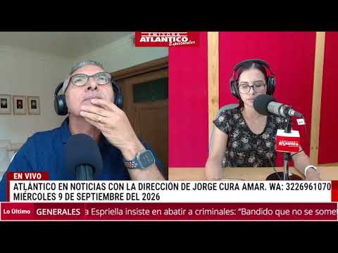 Resumen de la primera emisión de Atlántico en Noticias