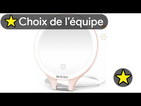 🏆 TOP 3 MEILLEUR MIROIR GROSSISSANT LUMINEUX 2025