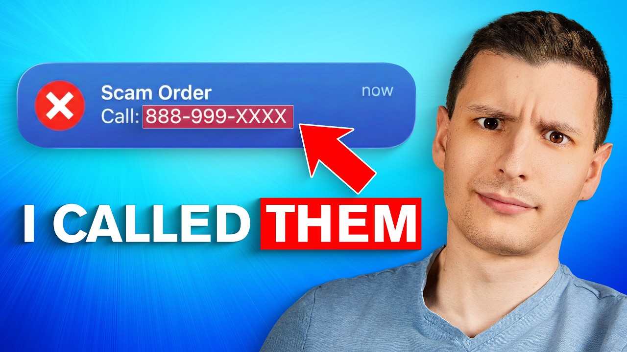 Scammers Are Sending Fake Notifications (So I Called Them)