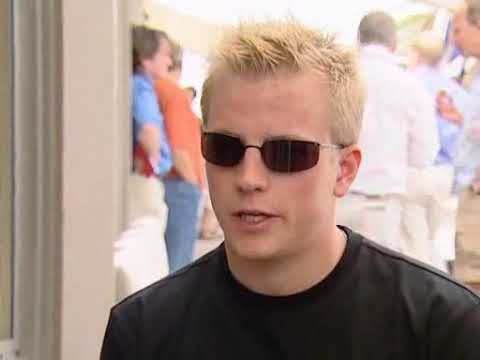 Australia 2004 Kimi Räikkönen is Mclarens Golden Boy 😎