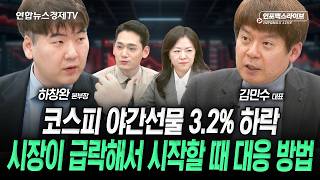 [긴급진단]코스피 야간 선물 하락, 시장 급락 대응 방법은? (김민수, 하창완) | 인포맥스라이브 260308