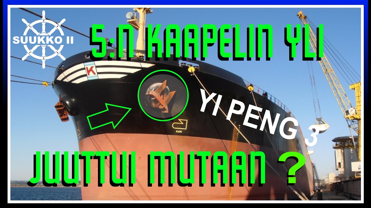 241. Tutkimme tarkasti Yi Peng 3:n jäljen. Ankkuria on vedetty 400 km meren pohjassa, ilmeisesti.