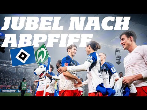 DERBYSIEGER! JUBEL NACH ABPFIFF! | HSV vs. SV Werder Bremen | Alle Momente nach Abpfiff