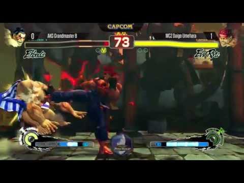 [EVO 2014 USFIV] AKG Grandmaster B (E.Honda) vs MCZ Daigo Umehara (E.Ryu)