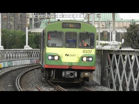 Irish Rail 8300 Class Dart Train 8337- Tara Street Station, Dublin