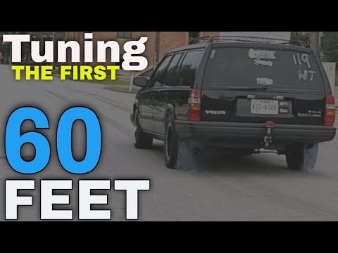 Tuning the first 60 feet, on Drag Radials.