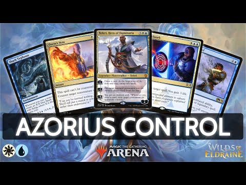 ⚪🔵 Azorius Control, 60% Win Rate | MTG Arena | Explorer | BO3 | Wilds of Eldraine