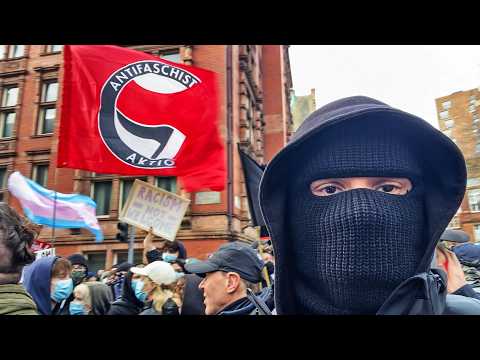 Inside Antifa's Violent Protests: Undercover in Manchester