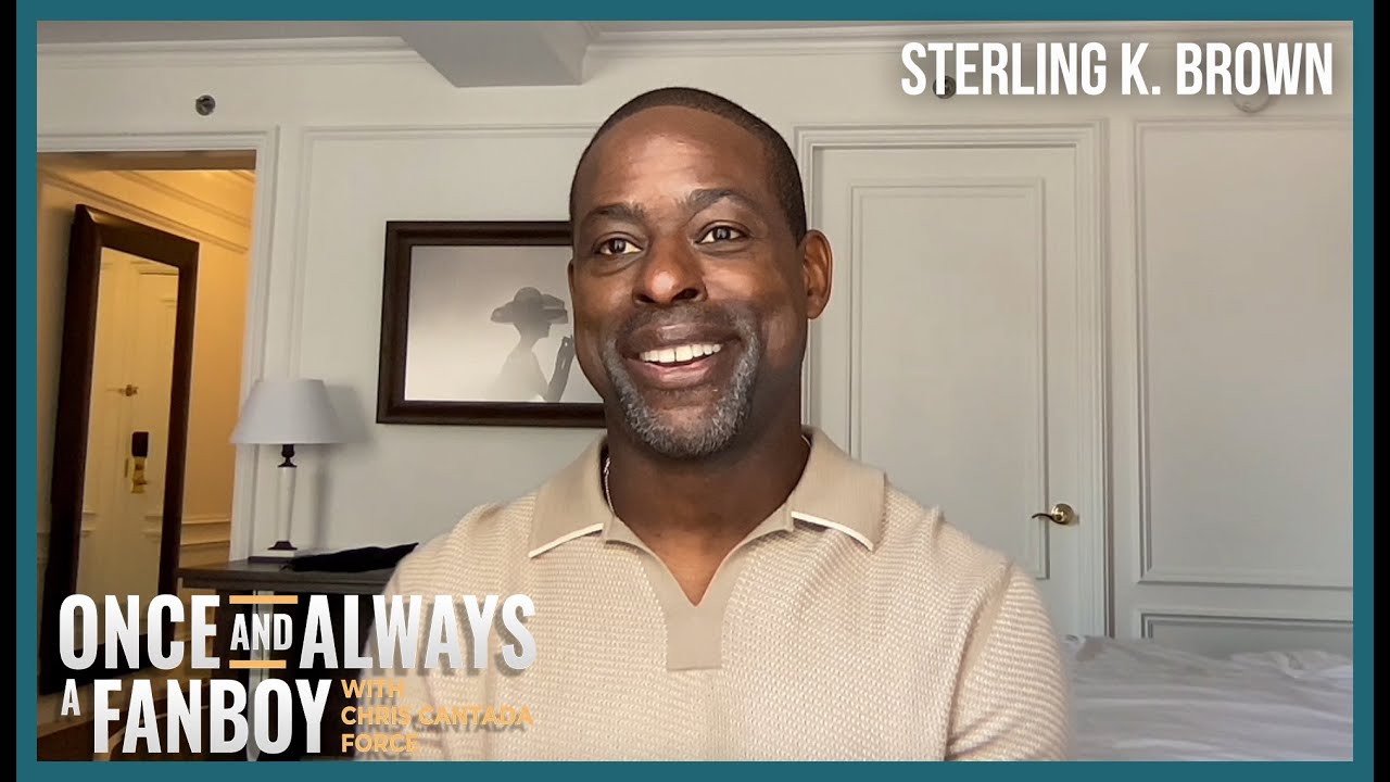 Sterling K. Brown on PARADISE success, getting scared during past interviews, & the 80s connection