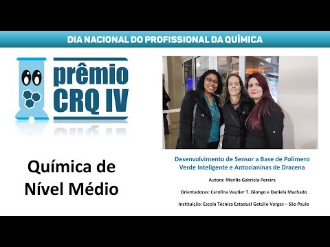 Prêmio CRQ-IV 2019 - Química de Nível Médio